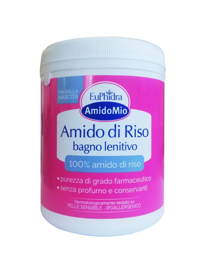 Amido meu banho calmante de amido de arroz 200g - Euphidra