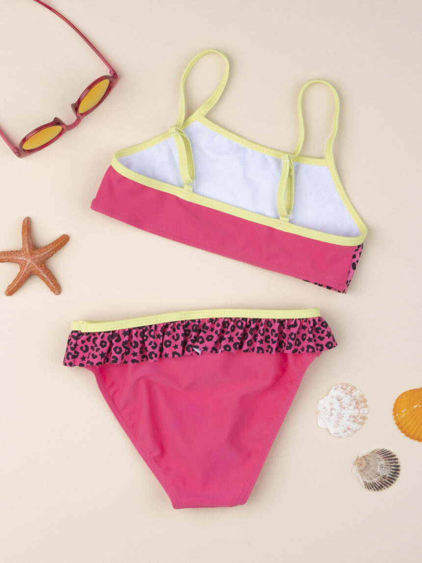 Biquíni rosa choque "lol" - Prénatal