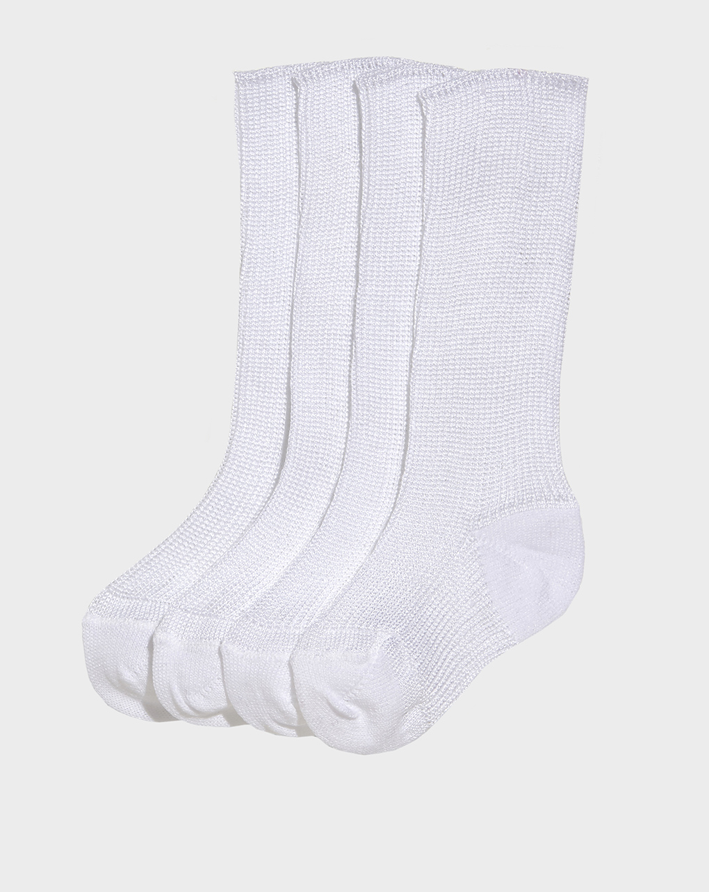 Pacote de 2 pares de meias brancas para os primeiros meses - Prénatal