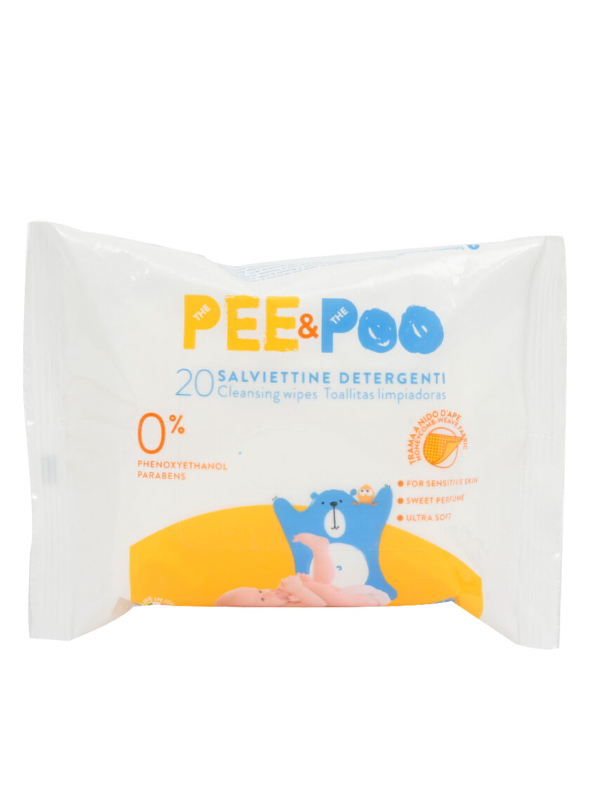 20 peças de toalhetes de xixi e cocô - The Pee &amp; The Poo