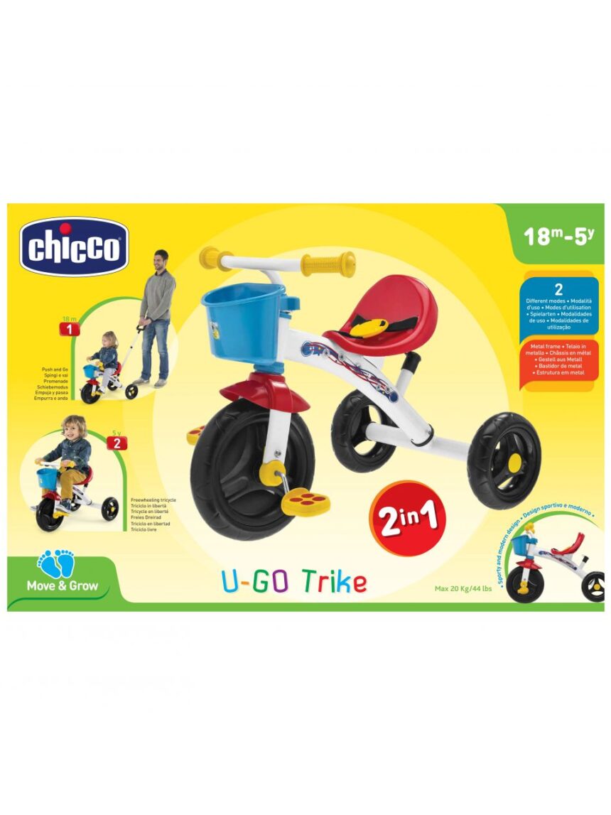 Chicco - triciclo u-go - Chicco