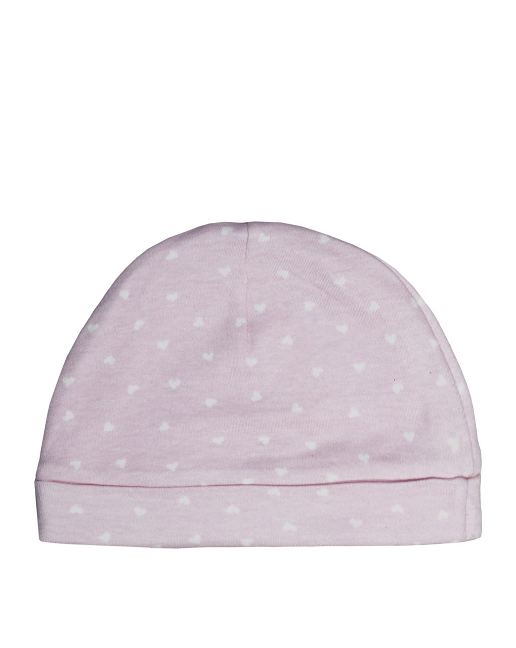 Chapéu rosa com estampa de corações - Prénatal