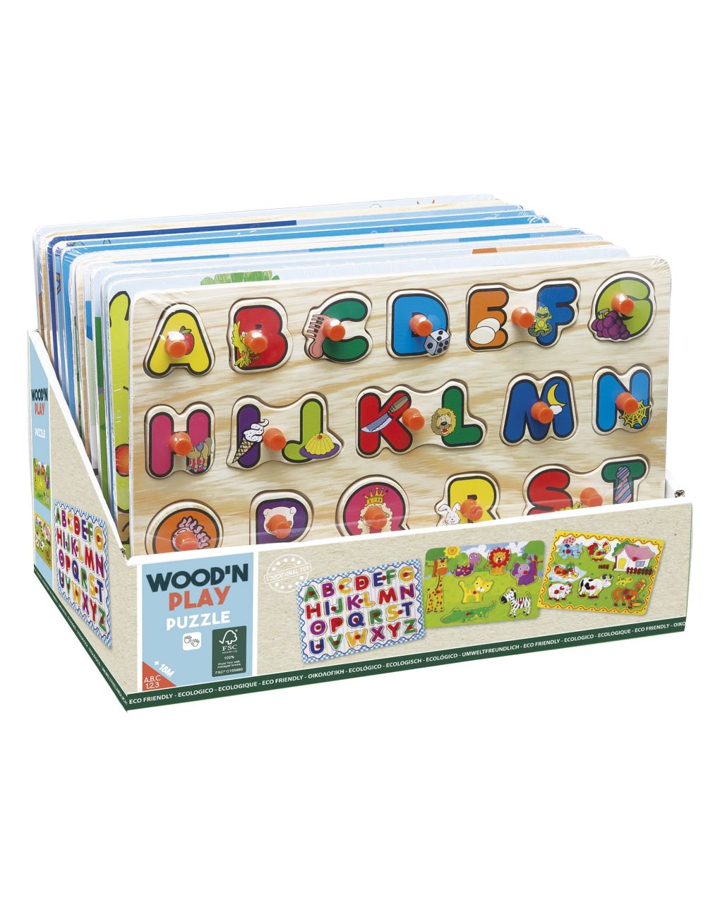 Wood'n'play - quebra-cabeça - Wood'N'Play