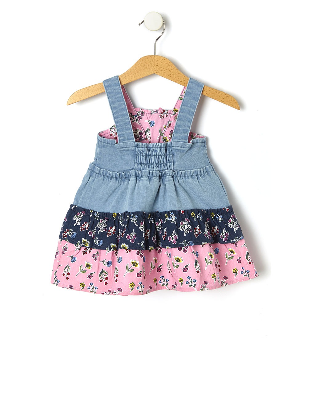 Avental jeans com inserções - Prénatal