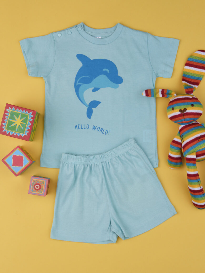 Pacote de 2 roupas de bebê "golfinho" - Prénatal