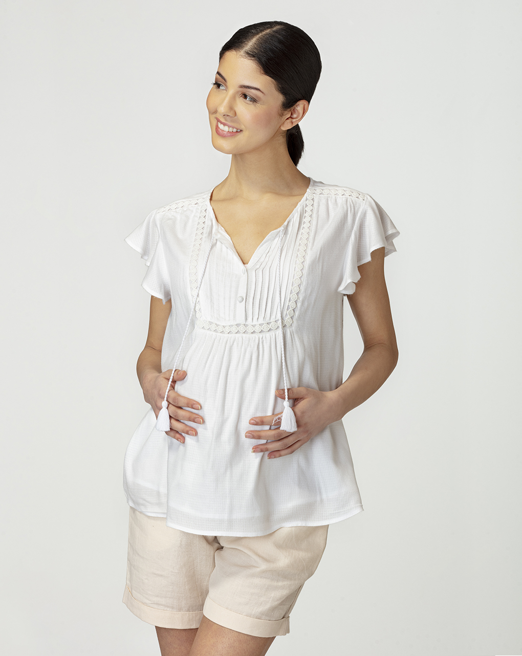 Blusa de amamentação materna - Prénatal