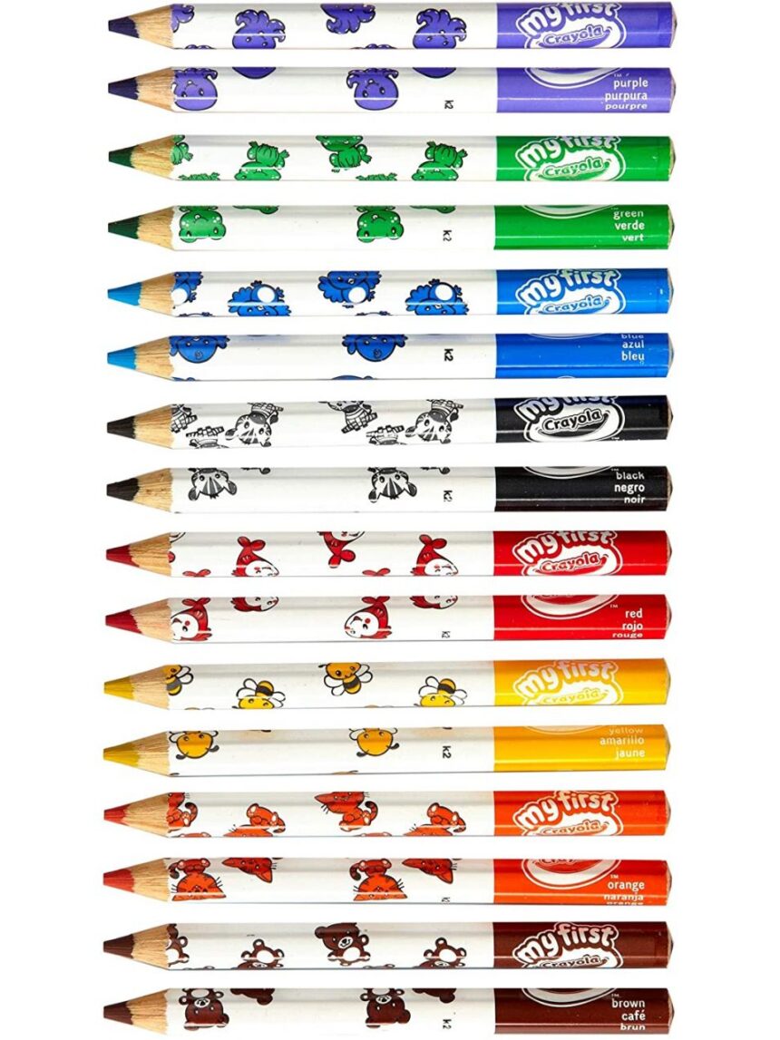 Crayola - 8 lápis de cor maxi - Crayola