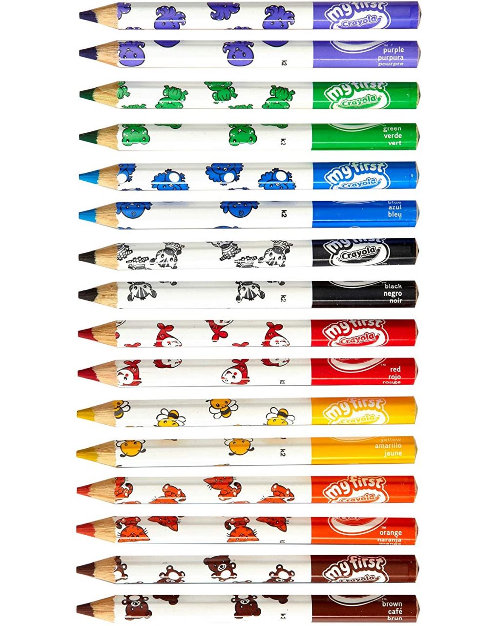 Crayola - 8 lápis de cor maxi - Crayola