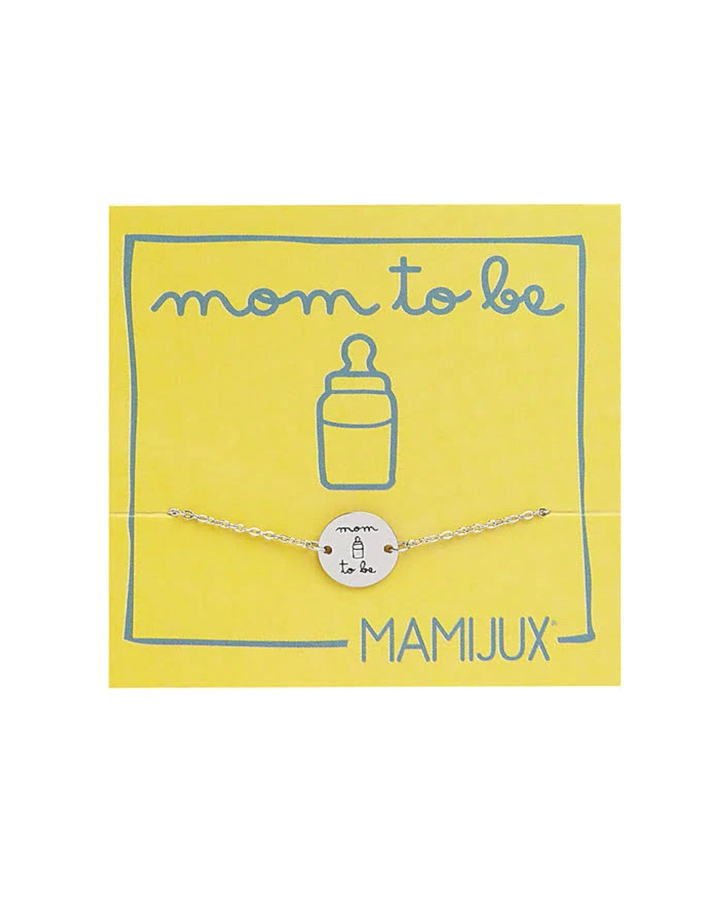 Pulseira de botão "futura mamãe" - Mamijux