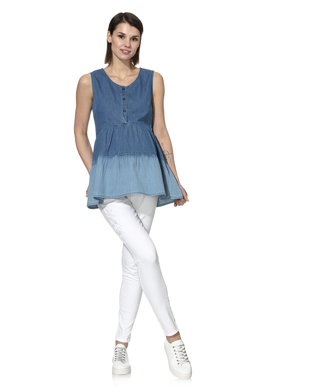 Blusa chambray - Prénatal