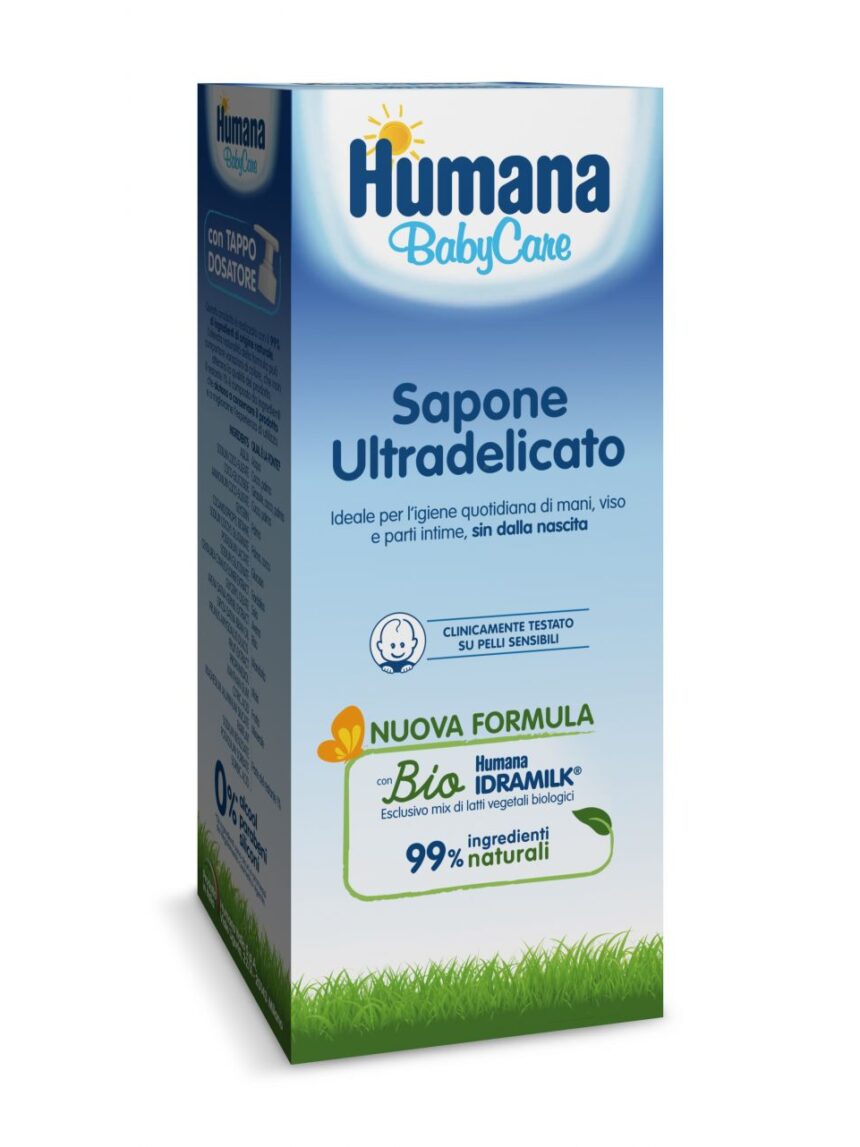 Sabonete ultra-suave 300 ml - Humana Baby Care