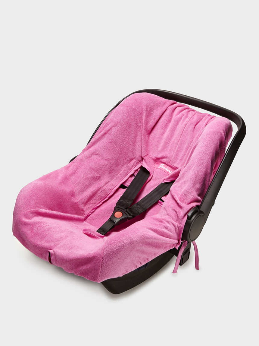 Capa para assento de carro em esponja rosa gr. 0 + - Giordani