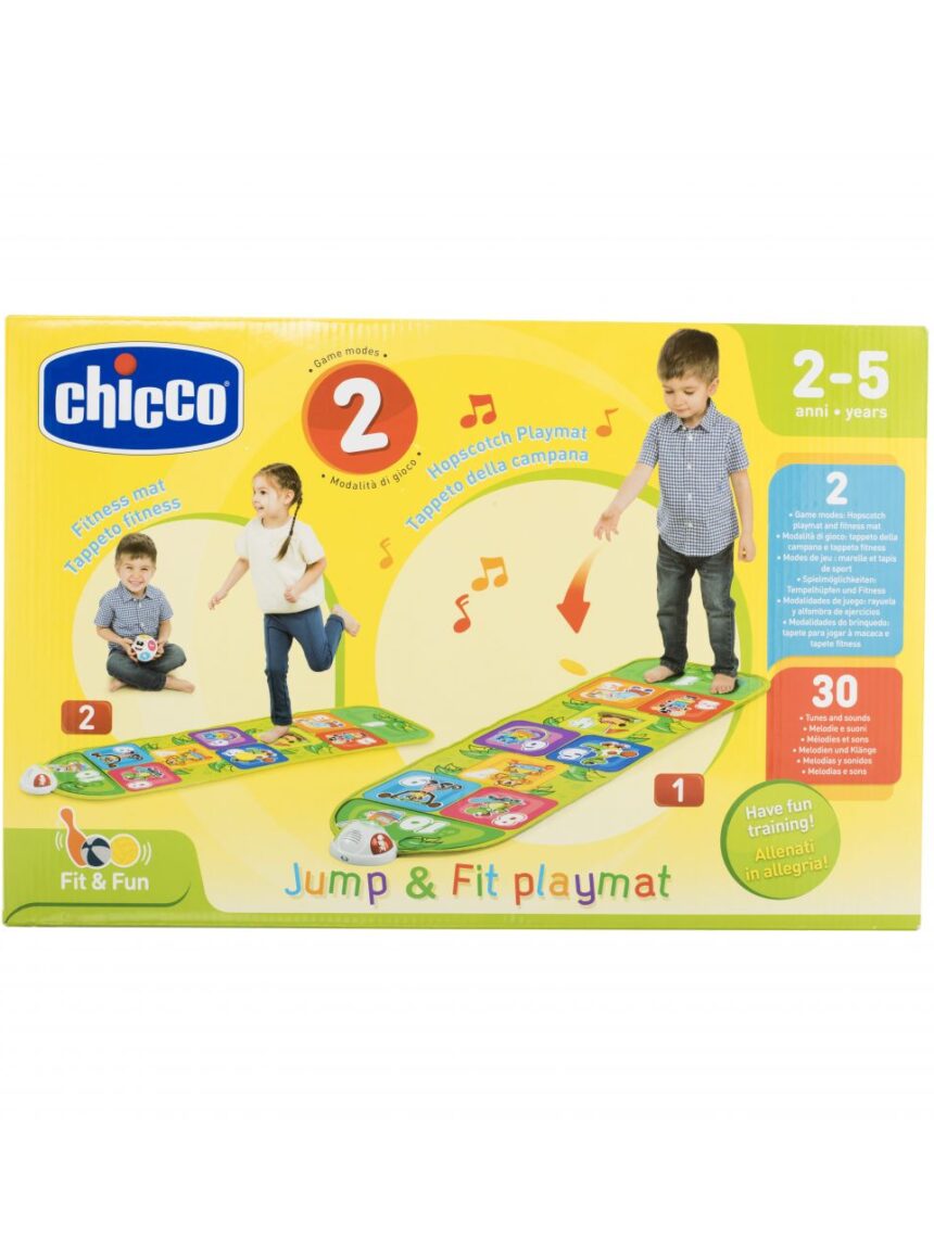 Chicco - jogo de esportes musical de salto e ajuste - Chicco