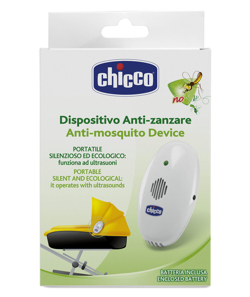Dispositivo ultrassônico repelente de mosquitos portátil - Chicco