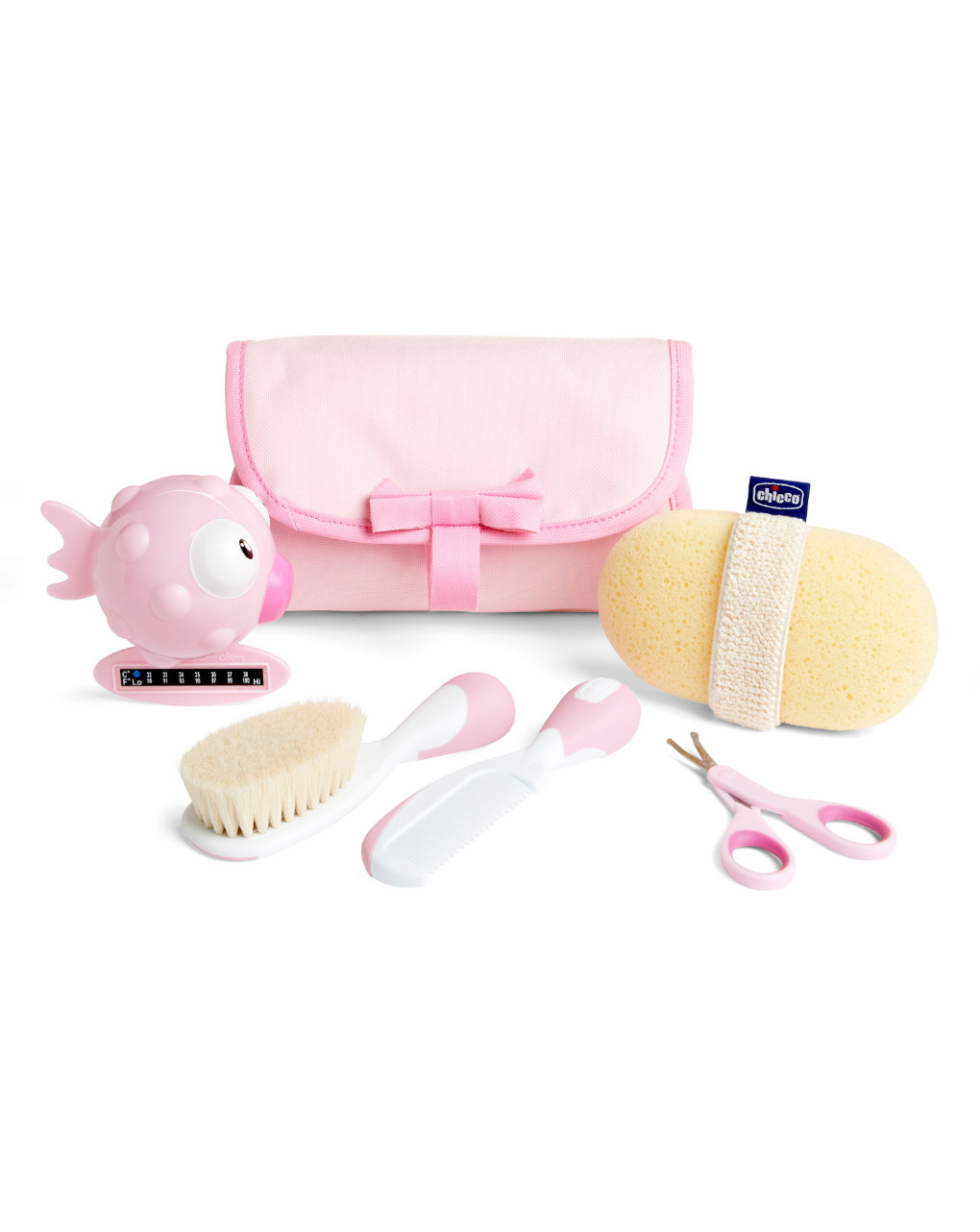 Conjunto de higiene 5 em 1 my first beauty cor-de-rosa 0m+ - chicco - Chicco