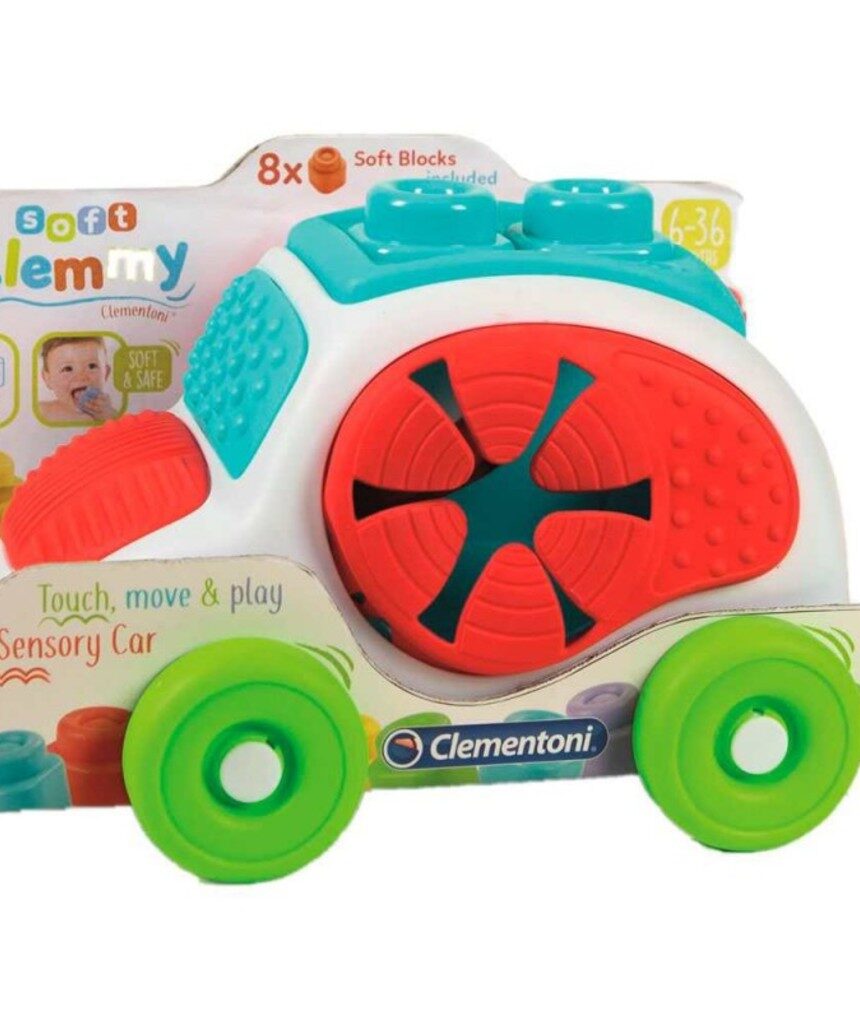 Clemmy - toque, descubra e dirija um carro sensorial - Clementoni
