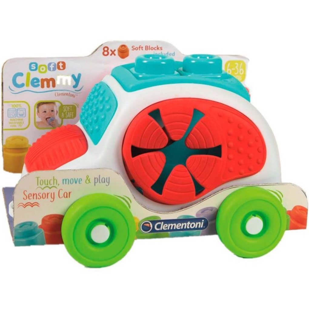 Clemmy - toque, descubra e dirija um carro sensorial - Clementoni
