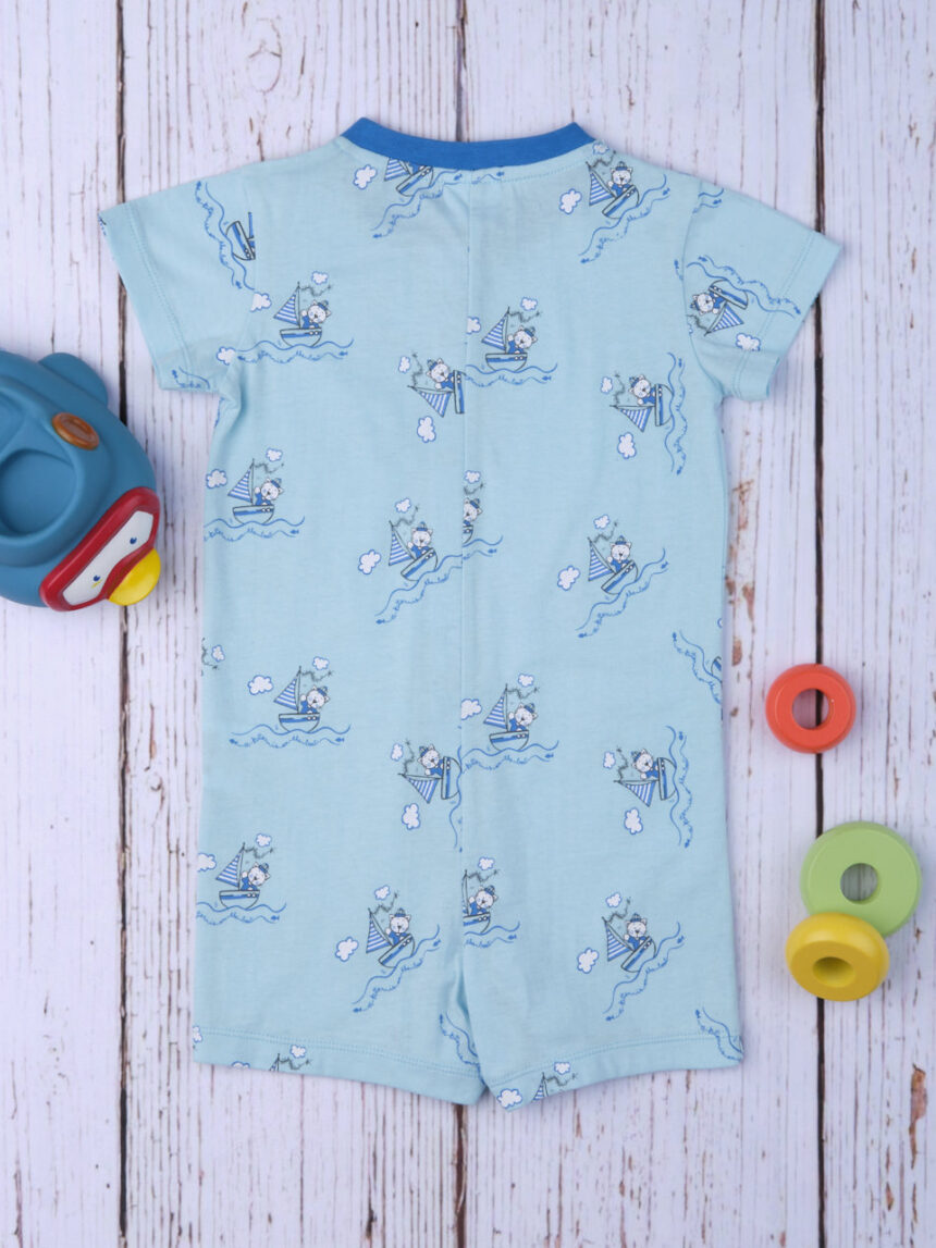 Pacote de 2 pijamas de bebê "gato do mar" - Prénatal
