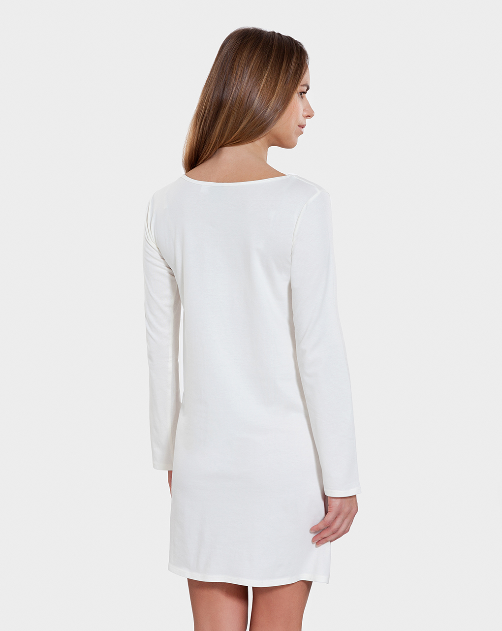 Camisa branca aberta com mangas compridas - Prénatal