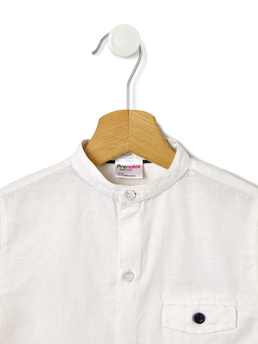 Camisa com gola removível - Prénatal