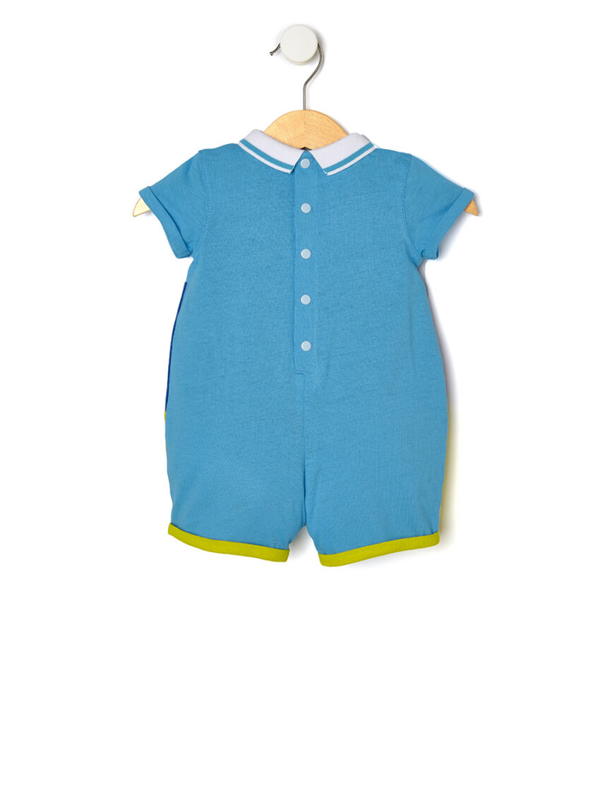 Macacão de malha com bolso canguru - Prénatal