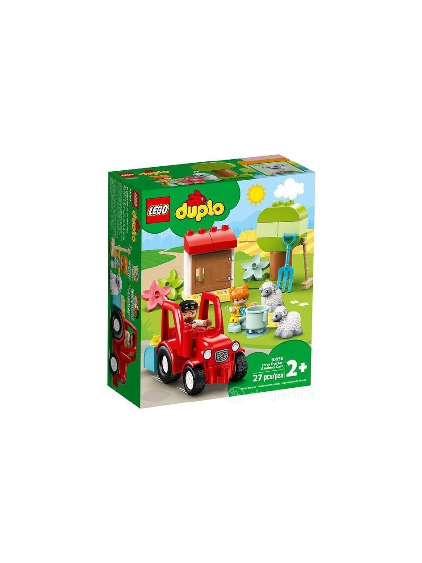 Lego duplo - o trator agrícola e seus animais - LEGO Duplo