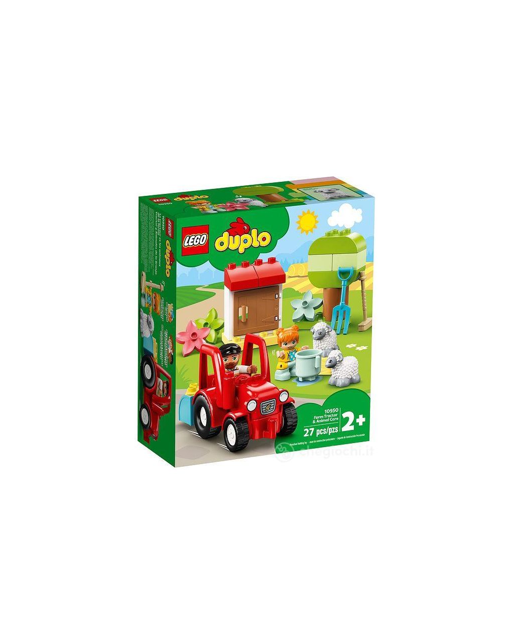Lego duplo - o trator agrícola e seus animais - LEGO Duplo