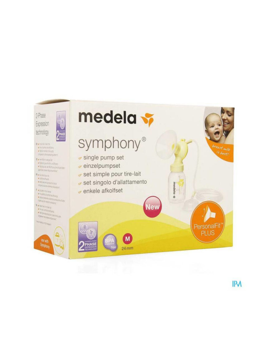 Conjunto de sinfonia única com personalfit plus (24 mm) - Medela