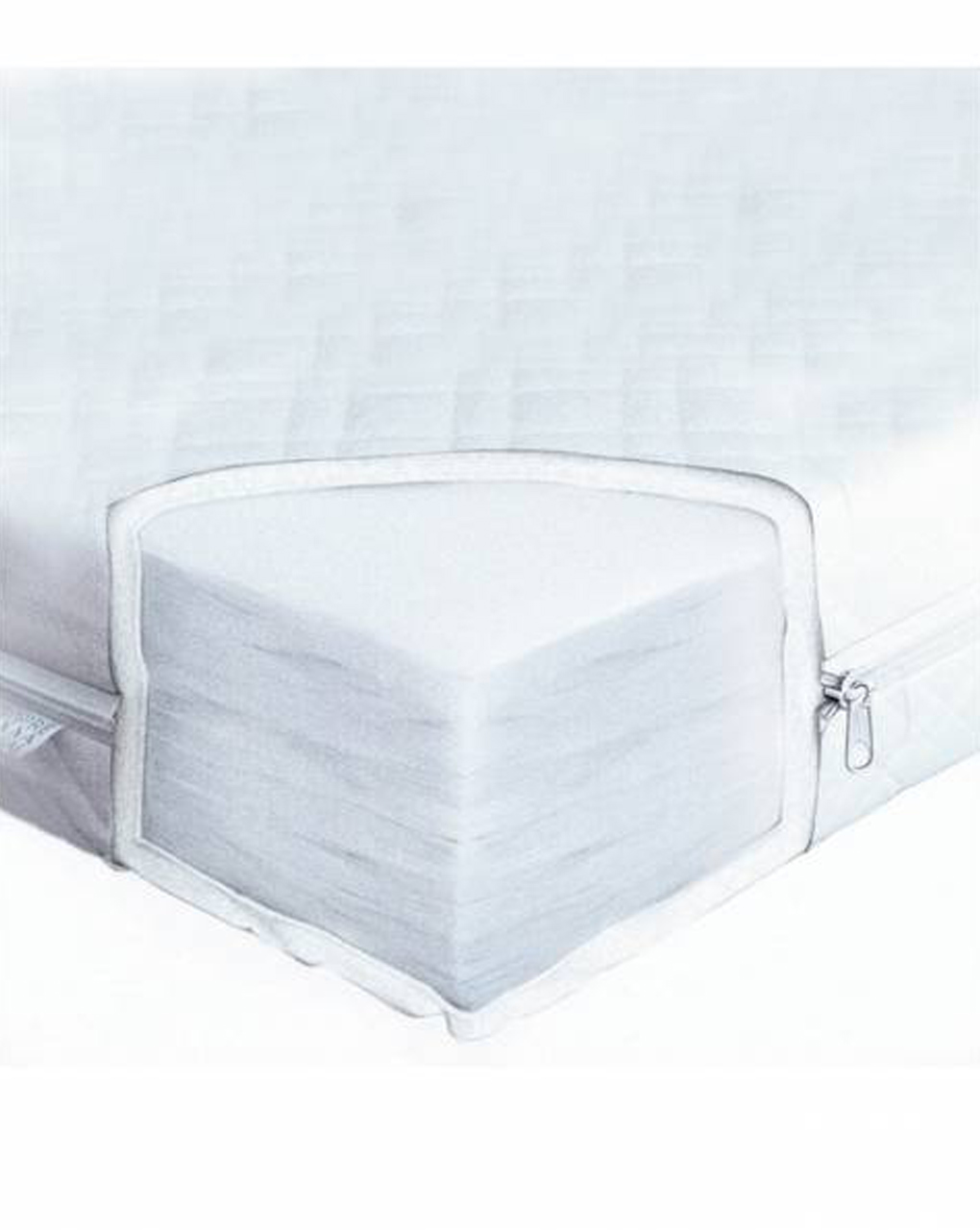Colchão de fibra 120x60 com capa removível - Giordani
