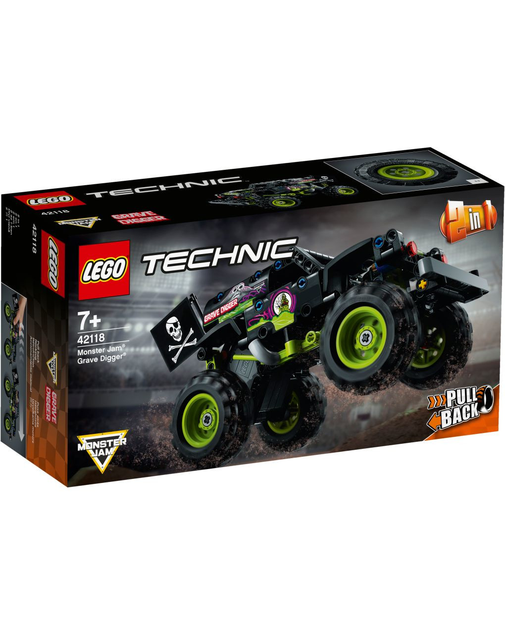 Lego technic - monster jam® grave digger® - 42118 - LEGO