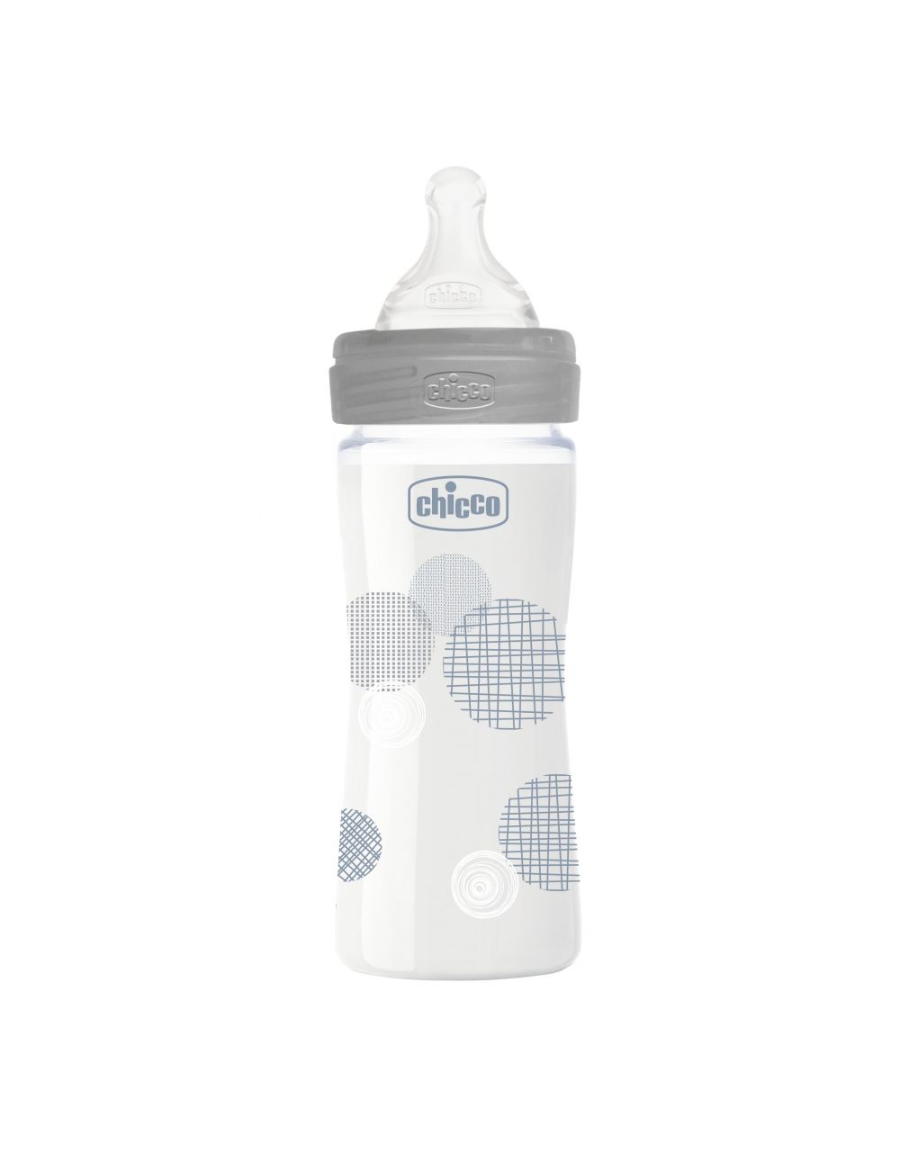 Garrafa de wellness chicco 240ml - fluxo lento - Prenatal