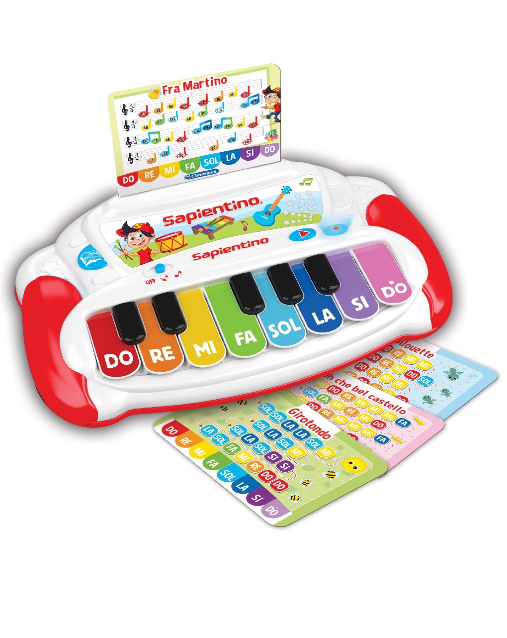 Os sons do piano aprendem - Clementoni