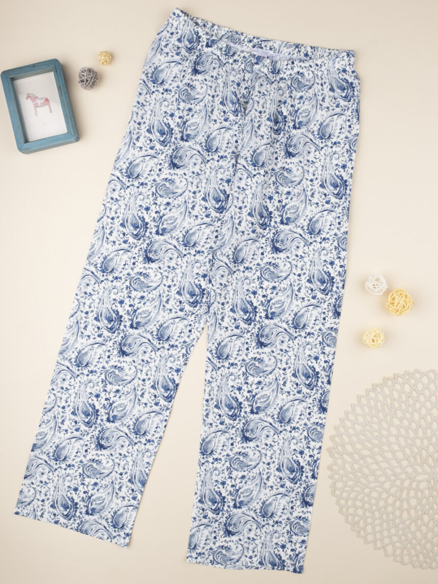 Calça de pijama "gradiente azul" - Prénatal