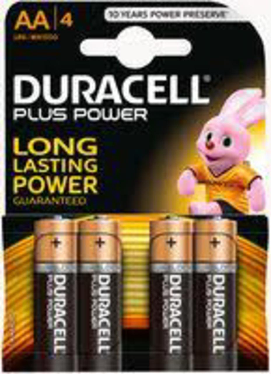 Mais potência aa b4 - Duracell