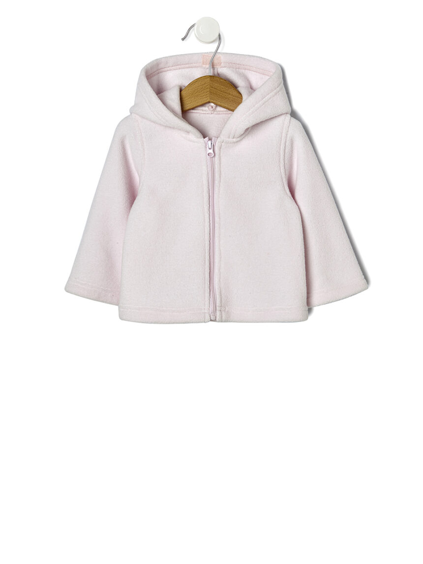 Jaqueta rosa com lã interna destacável - Prénatal