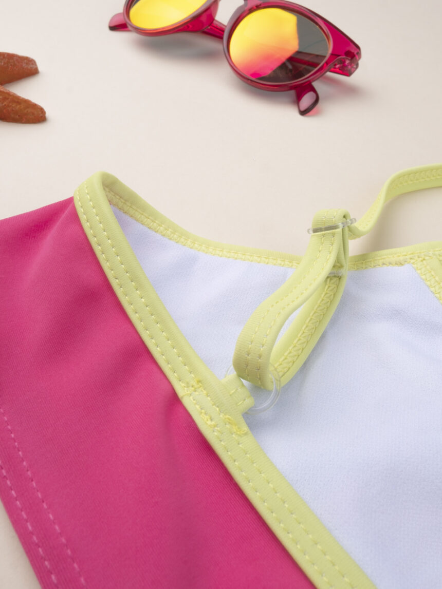 Biquíni rosa choque "lol" - Prénatal