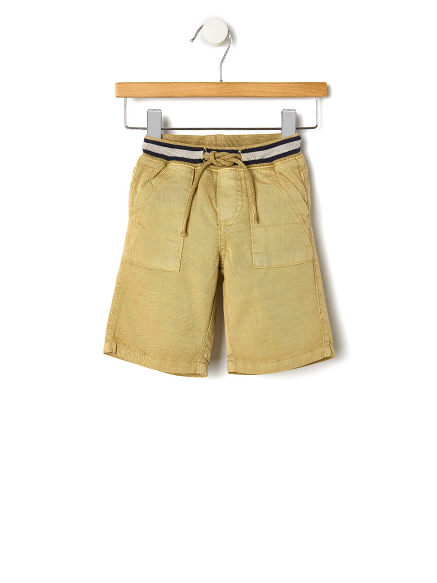 Bermuda em twill con coulisse - Prénatal