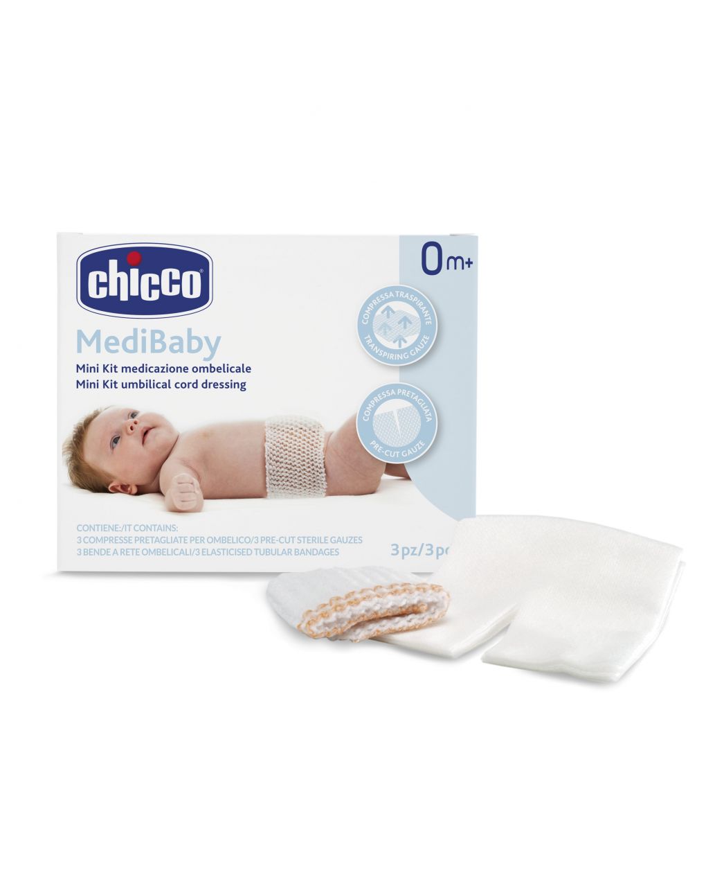 Mini kit curativo umbilical chicco - Chicco