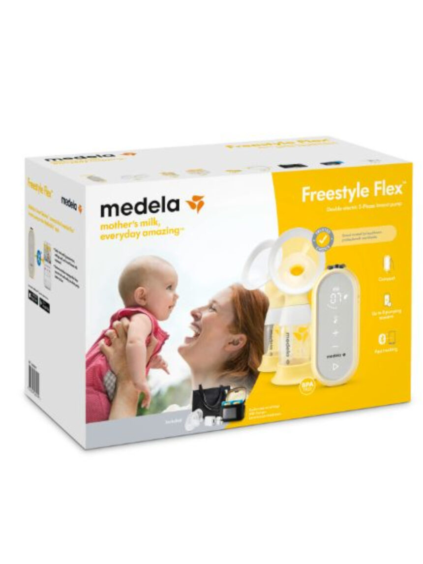 Bomba tira leite elétrica dupla freestyle flex - Medela