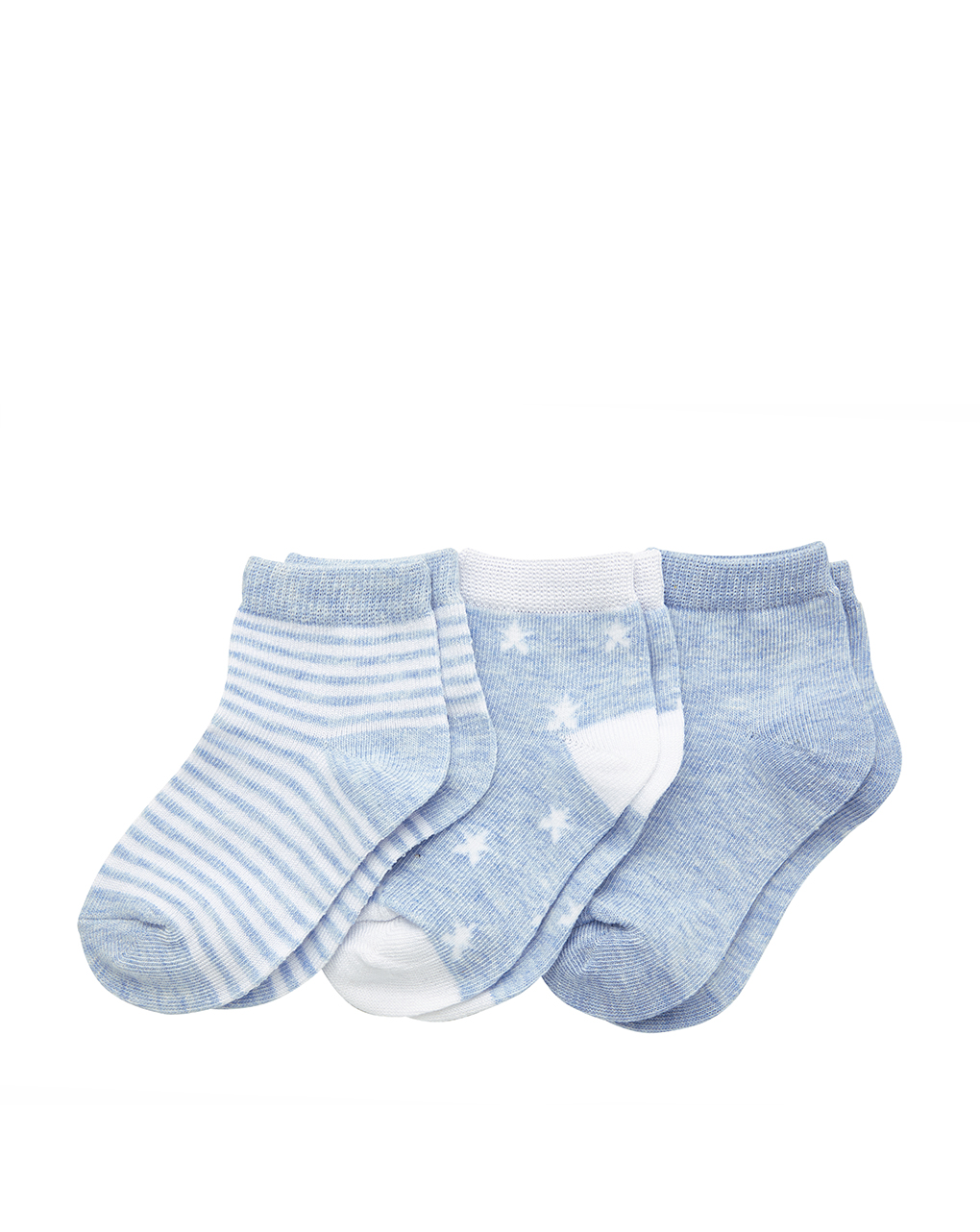Pacote de 3 pares de meias estampadas - Prénatal