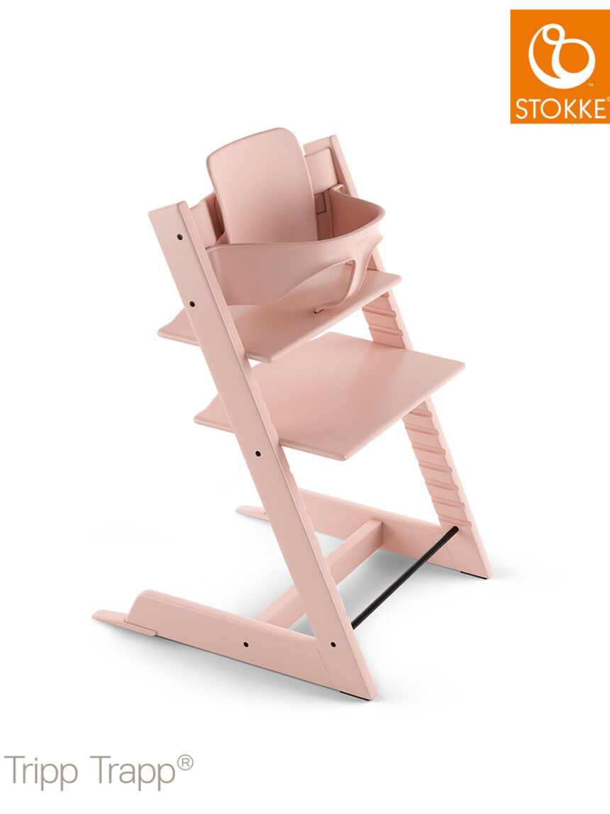 Conjunto para bebês stokke® por tripp trapp® - rosa sereno - Stokke