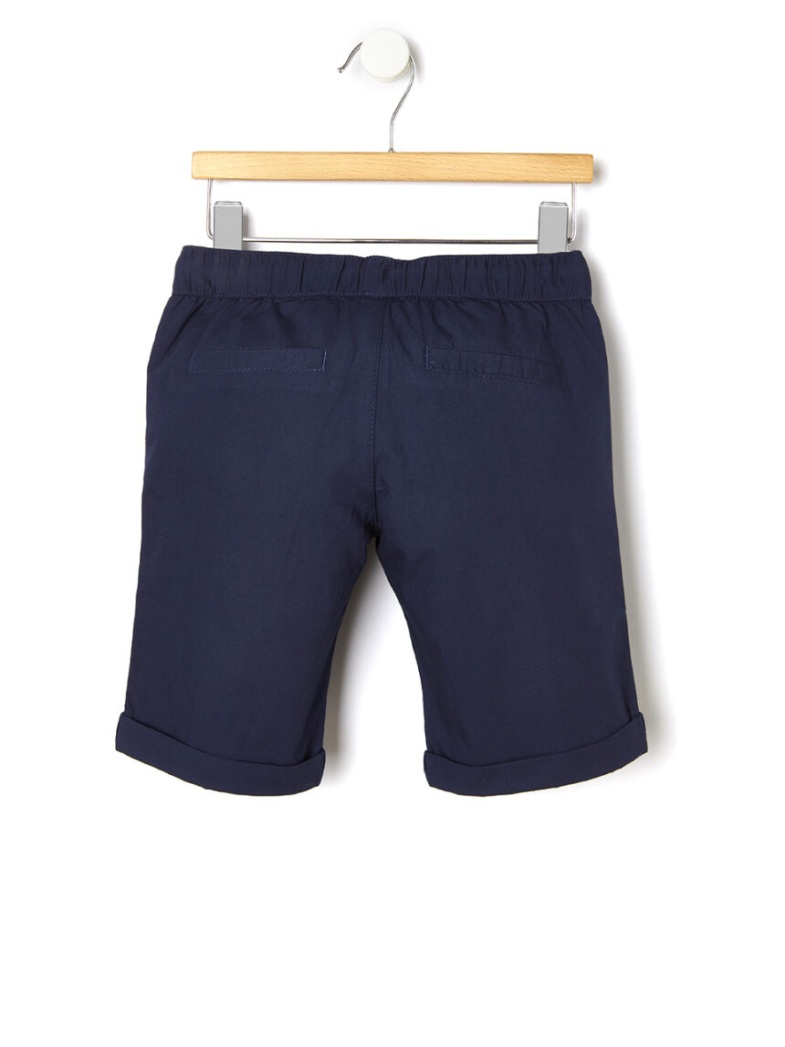 Bermuda de algodão com bainha - Prénatal