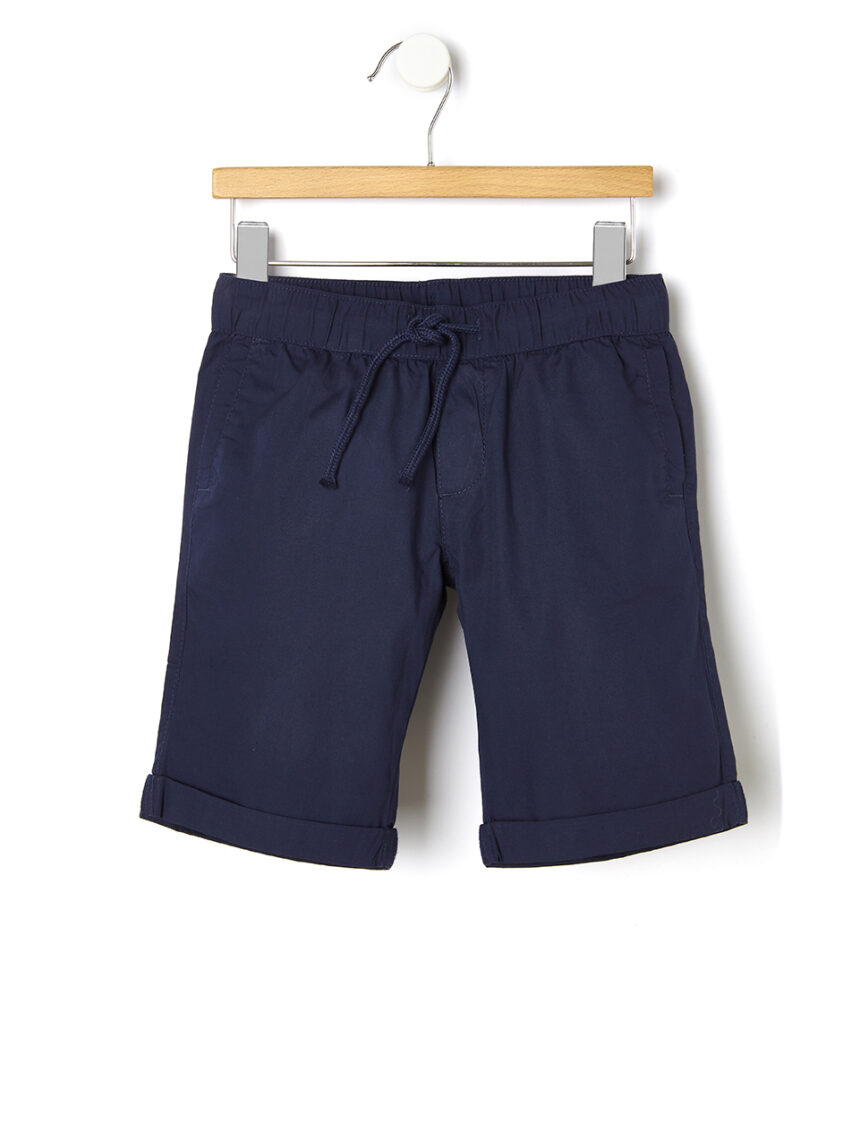 Bermuda de algodão com bainha - Prénatal