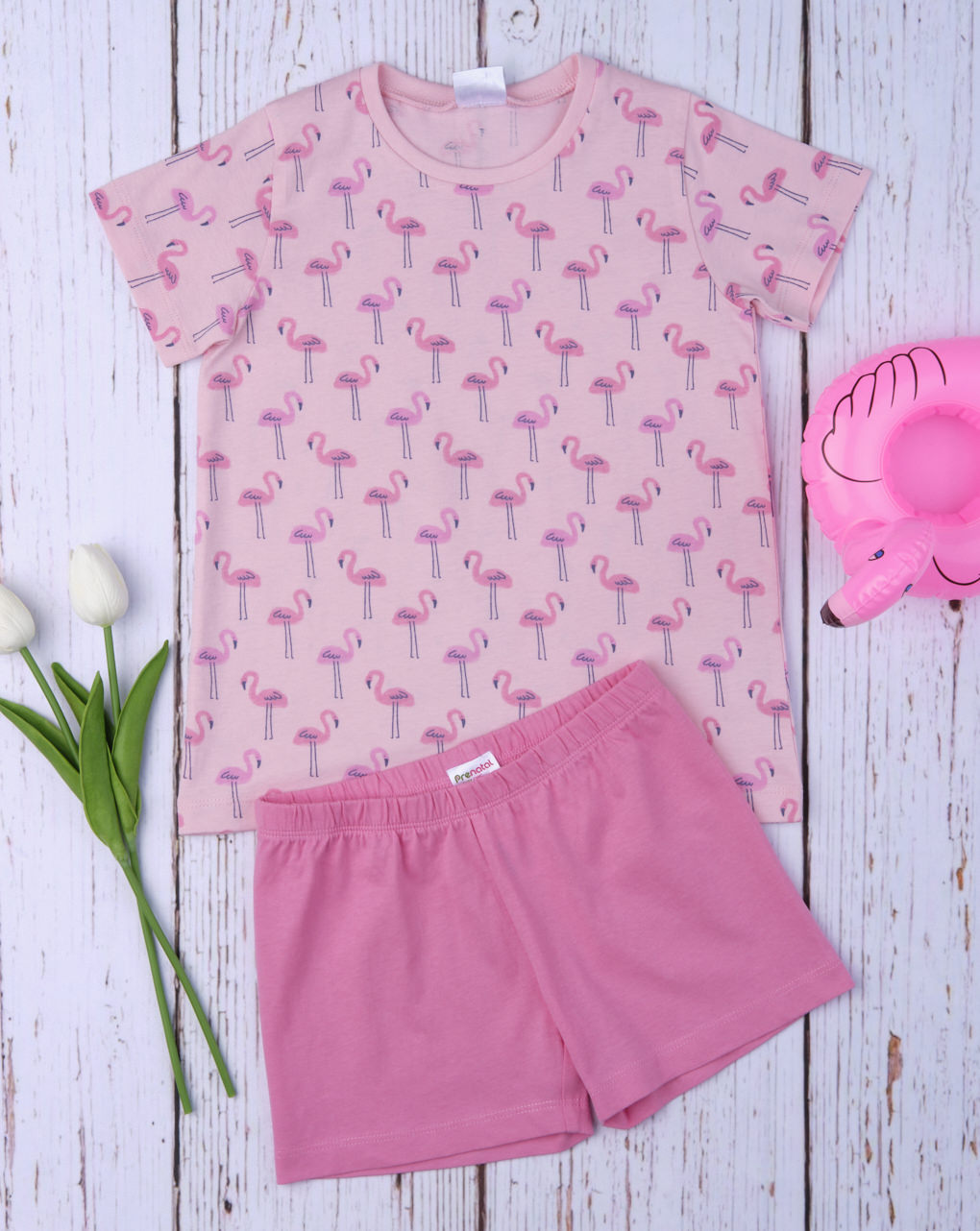 Pijama de menina "flamingos" - Prénatal