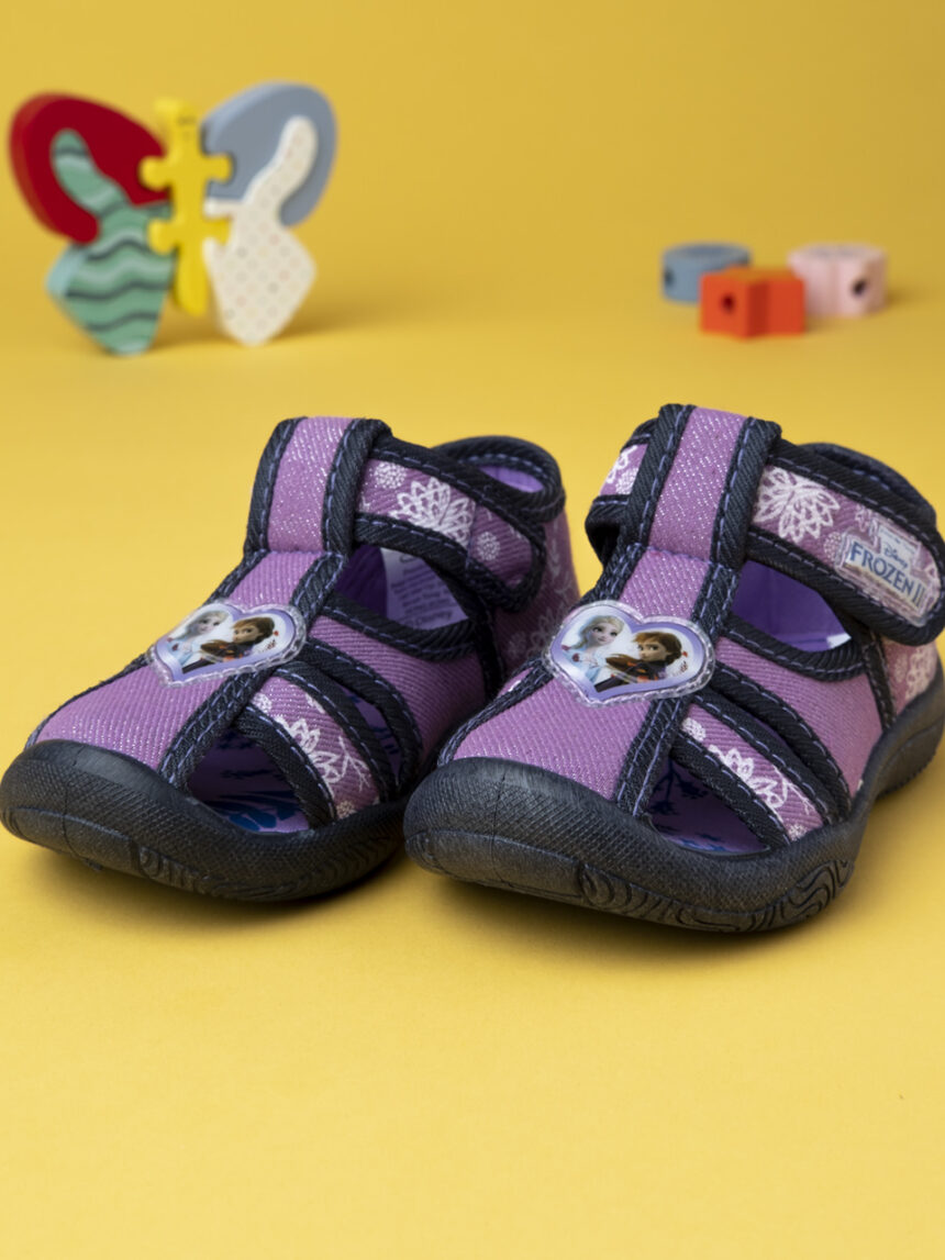 Garota pantofole "congelada" - Disney