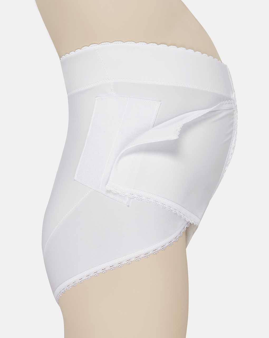Bainha pós-parto ajustável branca - Prénatal
