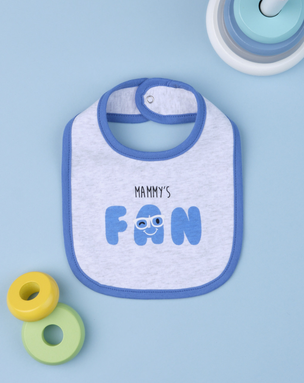 Babador de bebê "fã da mamãe" - Prénatal