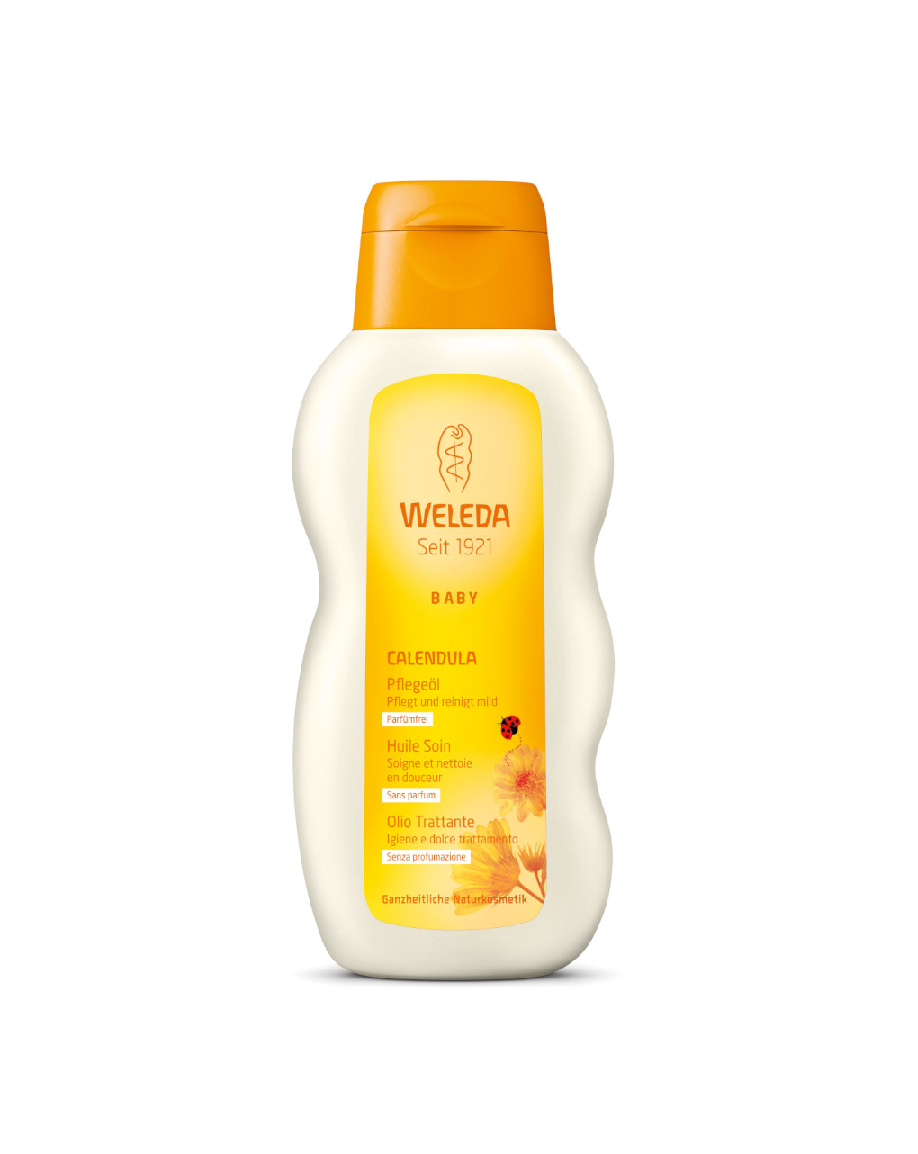 óleo de calêndula extra delicado para bebê 200 ml - Weleda