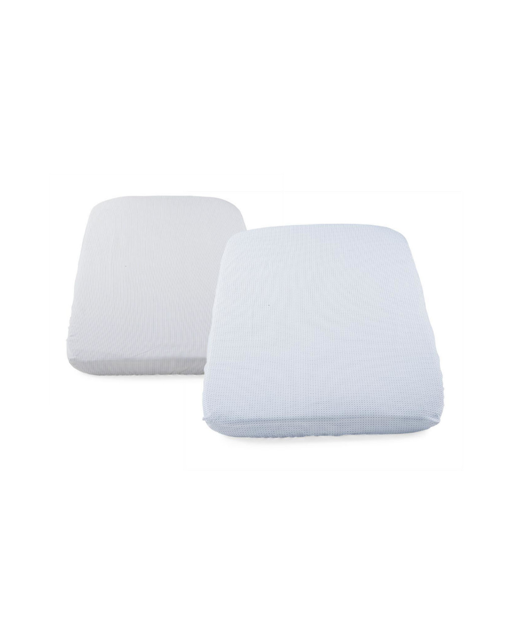 Conjunto de berço 2 peças de listras cinza - Chicco