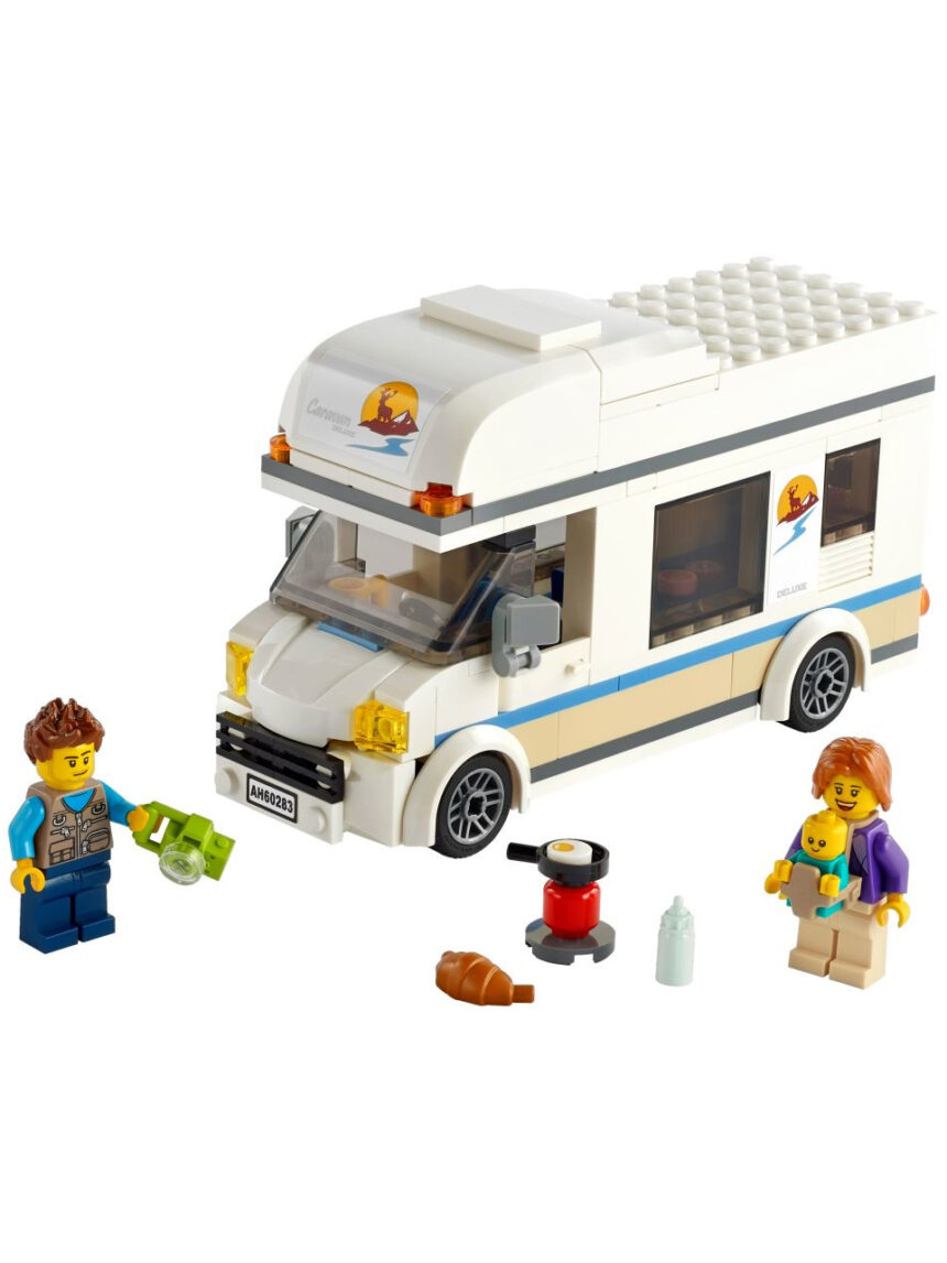 ótimos veículos da cidade de lego - campista de férias - 60283 - LEGO